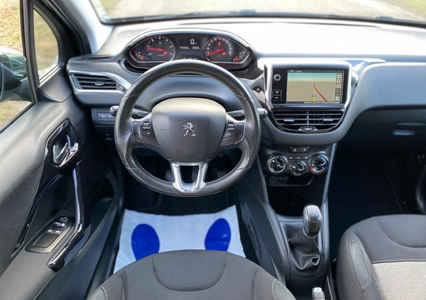 Peugeot 208 cena 26890 przebieg: 148463, rok produkcji 2014 z Strzyżów małe 781